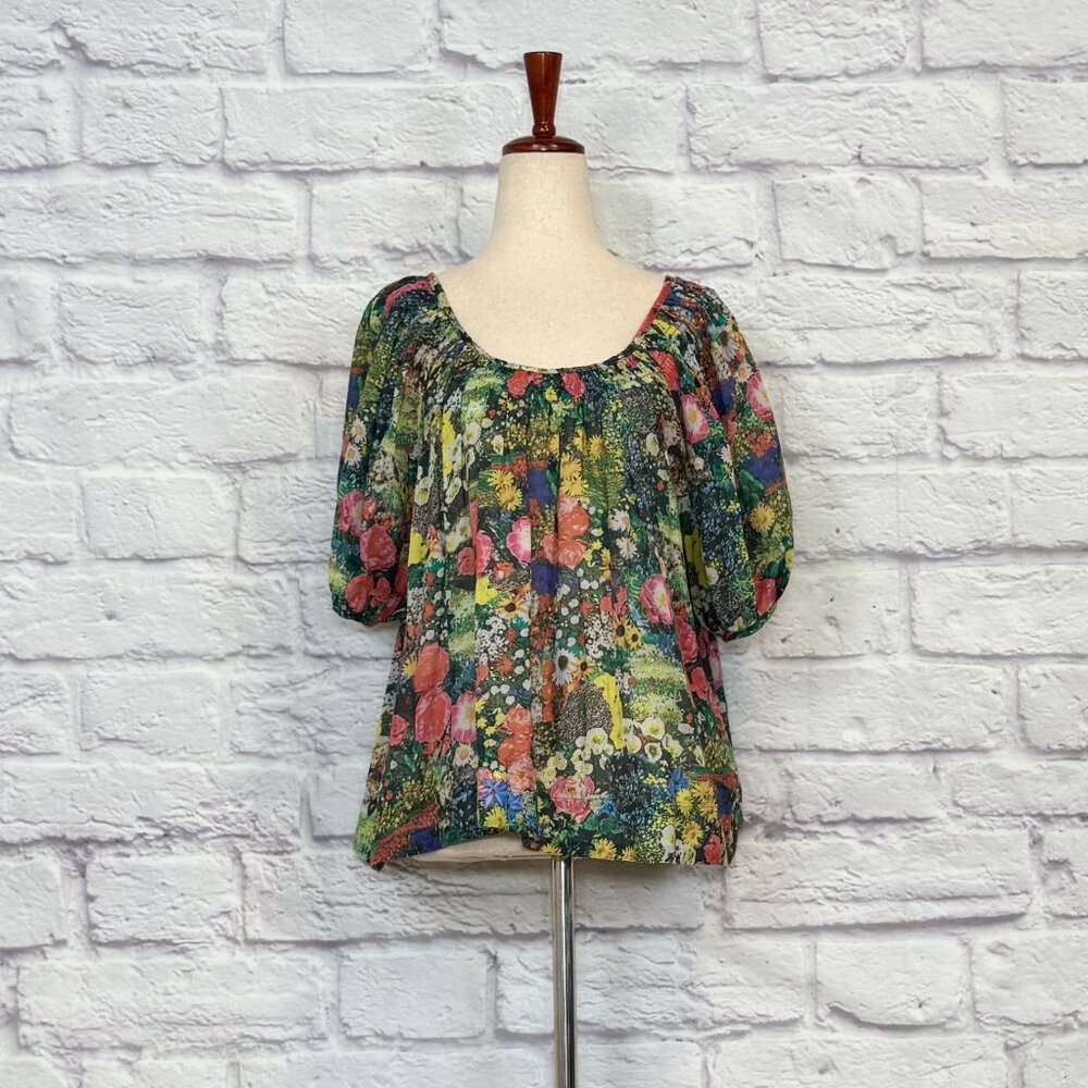 MOTHER The Garden Party Peasant Top